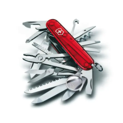 Navaja Victorinox Swiss Champ Rojo Translucido