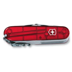 Navaja Victorinox Swiss Champ Rojo Translucido